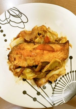 鮭のちゃんちゃん焼き-レシピのメイン写真
