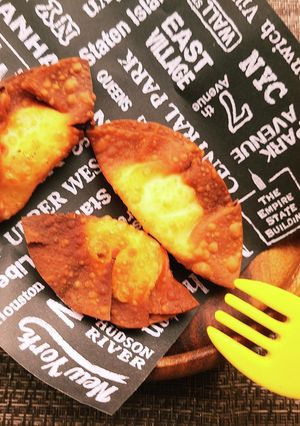 大人女子のアテに!クリームチーズ餃子!-レシピのメイン写真