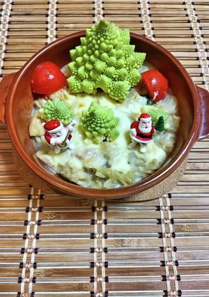 クリスマスにマカロニグラタン-レシピのメイン写真