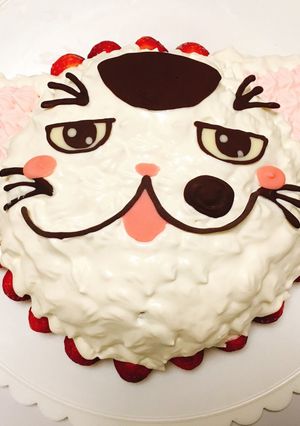可愛い立体キャラケーキ-レシピのメイン写真