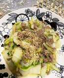 中華あんのとろり白菜ミンチ煮