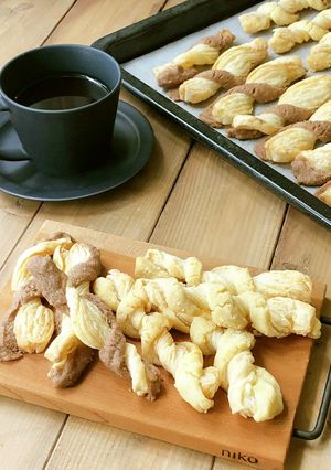 簡単♪ねじりパイクッキー／冷凍パイシート-レシピのメイン写真