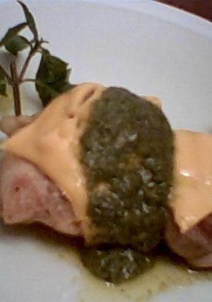 ジェノバ風チキン-レシピのメイン写真