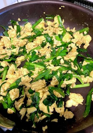 きのう何食べた？20巻のニラ卵-レシピのメイン写真