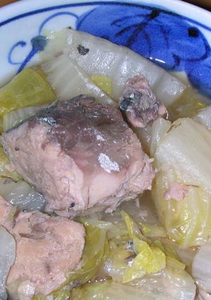 簡単白菜のさば水煮缶煮ｂｙLOVEみるく-レシピのメイン写真