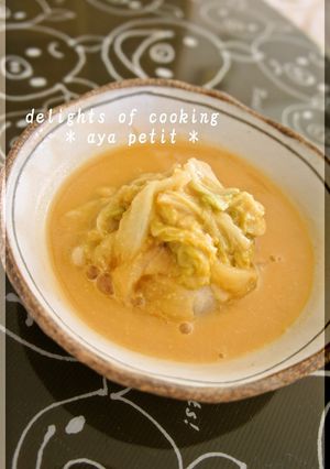 ☆　白菜の味噌蒸し　☆-レシピのメイン写真