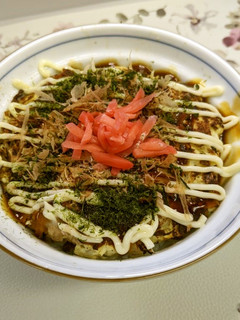 バランスばっちり!ふわふわお好み焼き風丼-レシピのメイン写真