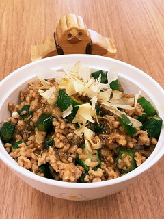 【大崎市】おくら丼【食育】-レシピのメイン写真