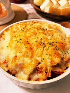 ピザポテトとミートソースのドリア-レシピのメイン写真