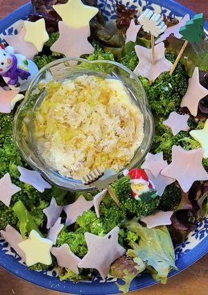 クリスマスに☆簡単カレーツナサラダ☆-レシピのメイン写真