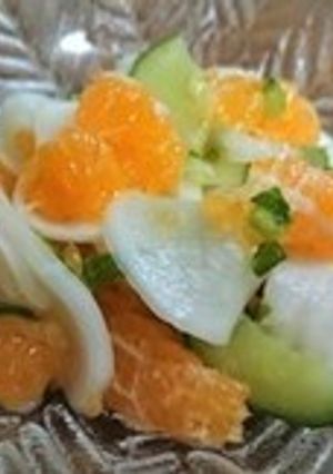 みかんとかぶのサラダ-レシピのメイン写真