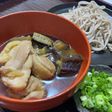 マカでじんわり暖まる鶏南蛮そば