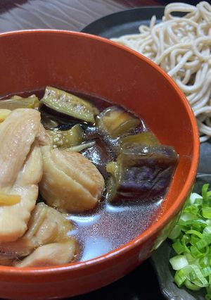 マカでじんわり暖まる鶏南蛮そば-レシピのメイン写真