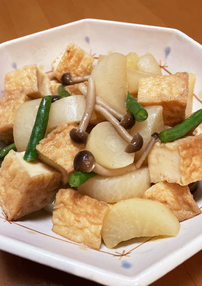 大根と厚揚げの煮物-レシピのメイン写真