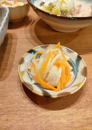 紅白なます風 大根とにんじんのピクルス-レシピのメイン写真