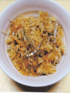 銀鱗煮干しの炊き込みご飯-レシピのメイン写真