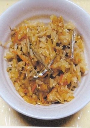 銀鱗煮干しの炊き込みご飯-レシピのメイン写真