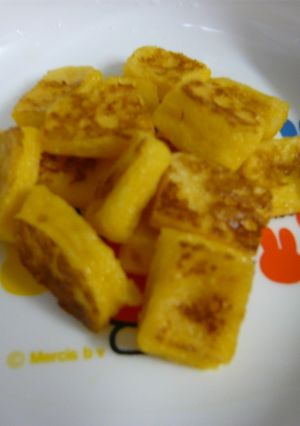 フレンチトースト（離乳食／手づかみ用）-レシピのメイン写真
