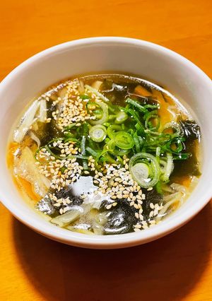 刻んで煮るだけの簡単中華風スープ-レシピのメイン写真