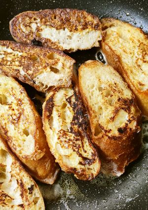 パンを味わう、甘くないフレンチトースト-レシピのメイン写真