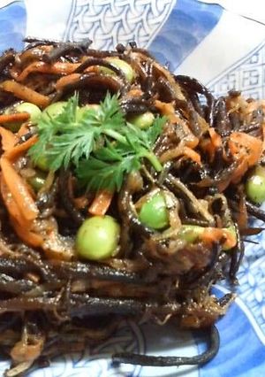 大根とひじきの炒め煮-レシピのメイン写真