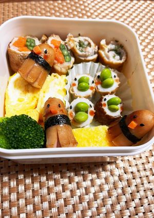簡単！お弁当ウィンナー宇宙人のタコスケ♪-レシピのメイン写真