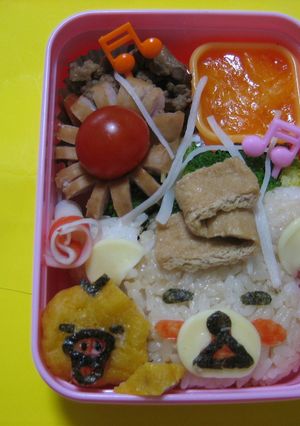 時々♬♫　キャラ弁　リラックマ♨-レシピのメイン写真