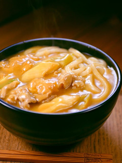 名古屋錦の名物「カレーうどん」再現成功!-レシピのメイン写真