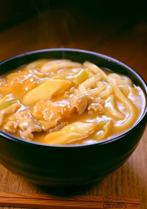 名古屋錦の名物「カレーうどん」再現成功!-レシピのメイン写真