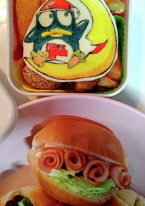 ドンペンくん弁当～♪-レシピのメイン写真