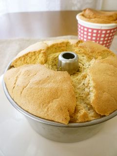 ダイソー12cm型♡紅茶のシフォンケーキ-レシピのメイン写真