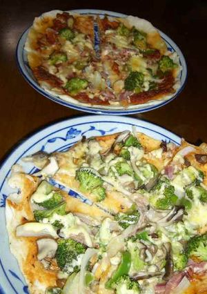 簡単ピザ-レシピのメイン写真