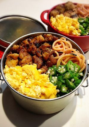 のっけ弁当2022.12.22焼き鳥丼-レシピのメイン写真