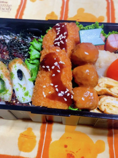 時短お弁当盛り付け記録 のり弁 三男-レシピのメイン写真