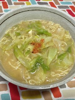 超簡単☆旨味堪能!カレー味噌ラーメン♪♪-レシピのメイン写真