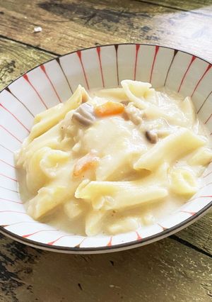 白菜のトロトロクリームペンネ-レシピのメイン写真