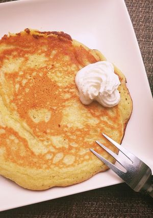 野菜食べない子に！キャベツのホットケーキ-レシピのメイン写真
