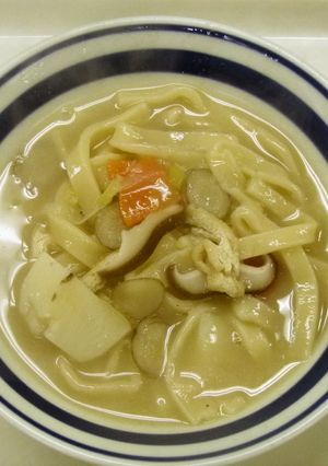 桂萱地区産食材を使ったおきりこみ-レシピのメイン写真