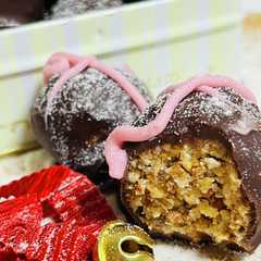 รูปของ クリスマスアイデア＊プラリネチョコ