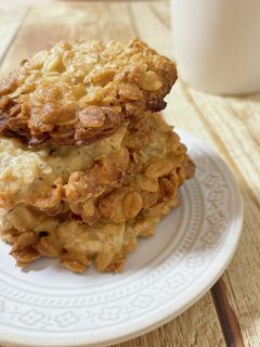 大さじだけで計量!オートミールクッキー-レシピのメイン写真