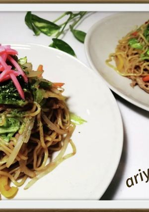 簡単！食事制限　焼きそばの作り方-レシピのメイン写真