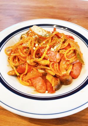 ★フライパン1つ 簡単ナポリタン★-レシピのメイン写真