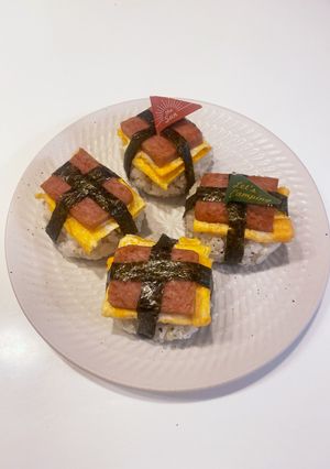 子供と作るスパムおにぎり-レシピのメイン写真