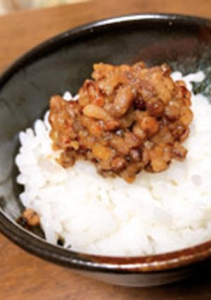 ソルガム肉味噌-レシピのメイン写真