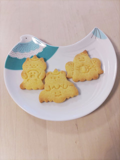 フードプロセッサーで型抜きクッキー-レシピのメイン写真