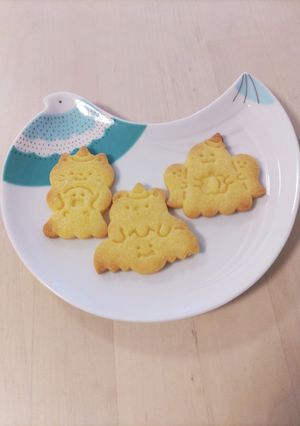 フードプロセッサーで型抜きクッキー-レシピのメイン写真