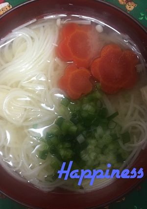 ハイブリッドにゅう麺-レシピのメイン写真