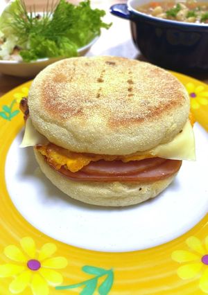 エッグマフィン-レシピのメイン写真