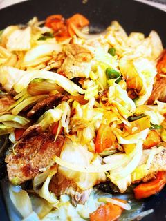肉野菜炒め(うま塩味)-レシピのメイン写真