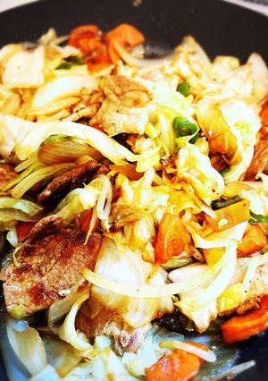 肉野菜炒め（うま塩味）-レシピのメイン写真
